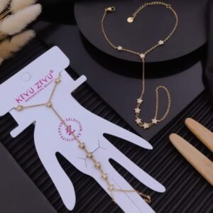 HAND-225 Anti-Tarnish Stainless Steel Hand Chain from Kiyu Ziyu by Zyra Creation
