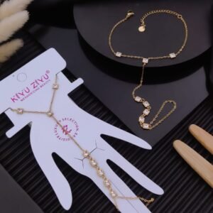 HAND-227 Anti-Tarnish Stainless Steel Hand Chain from Kiyu Ziyu by Zyra Creation