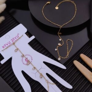 HAND-230 Anti-Tarnish Stainless Steel Hand Chain from Kiyu Ziyu by Zyra Creation