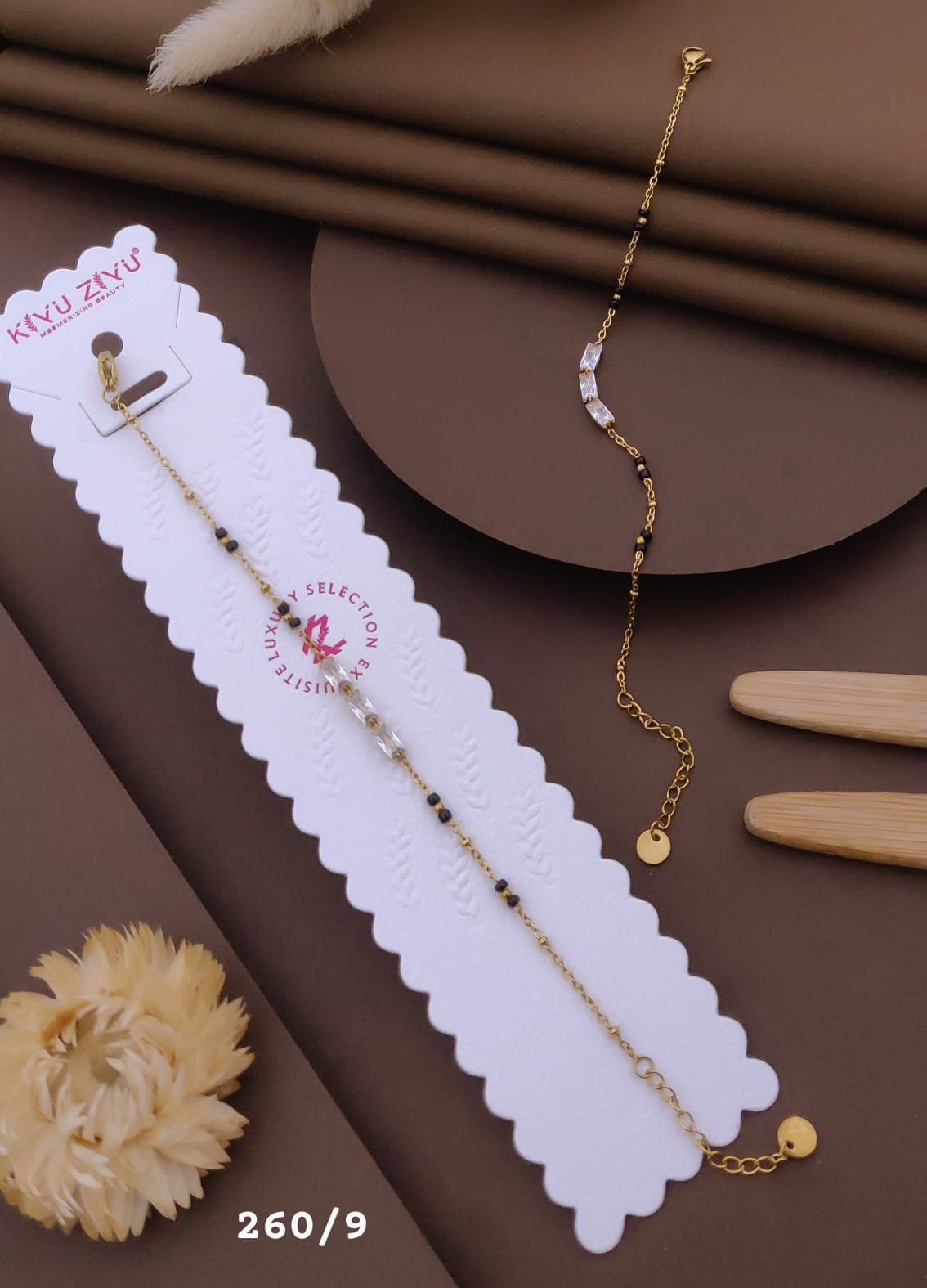 hand 9.jpeg HAND-9 Anti-Tarnish Stainless Steel Hand Mangalsutra from Kiyu Ziyu by Zyra Creation