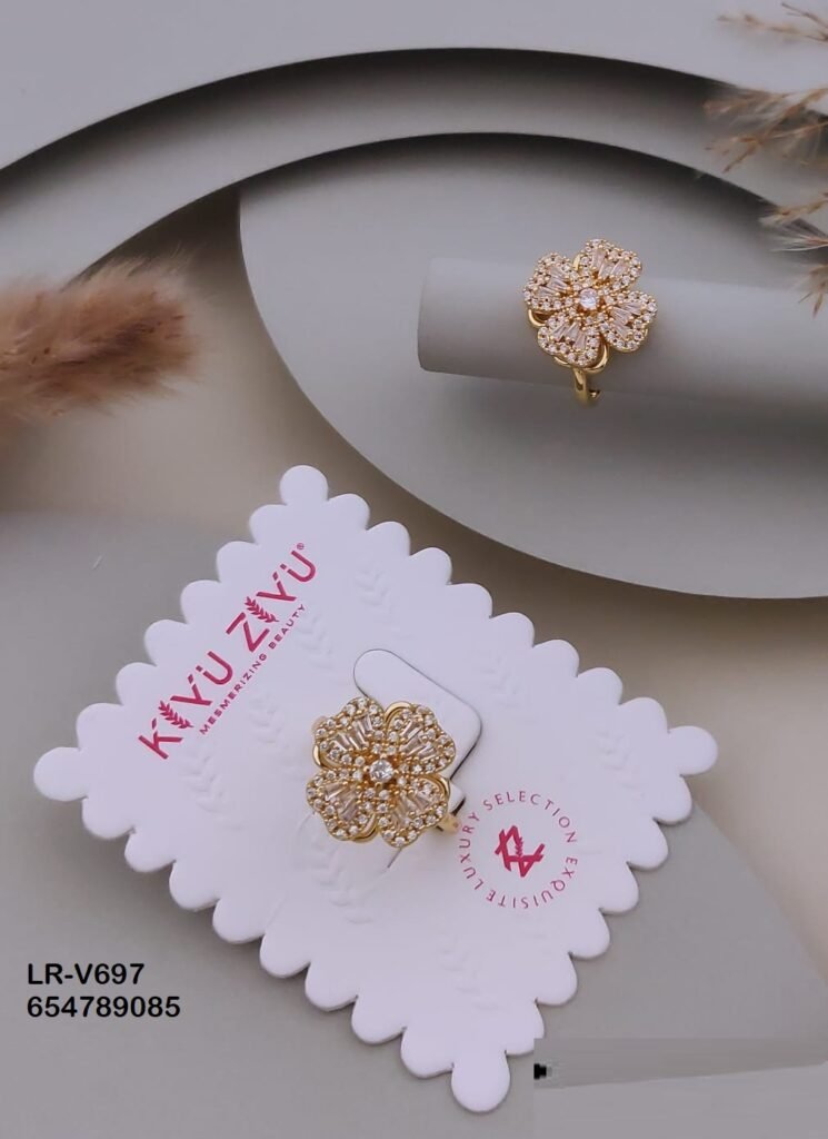 LR-V697 Anti-Tarnish Imported Rings from by Zyra Creation