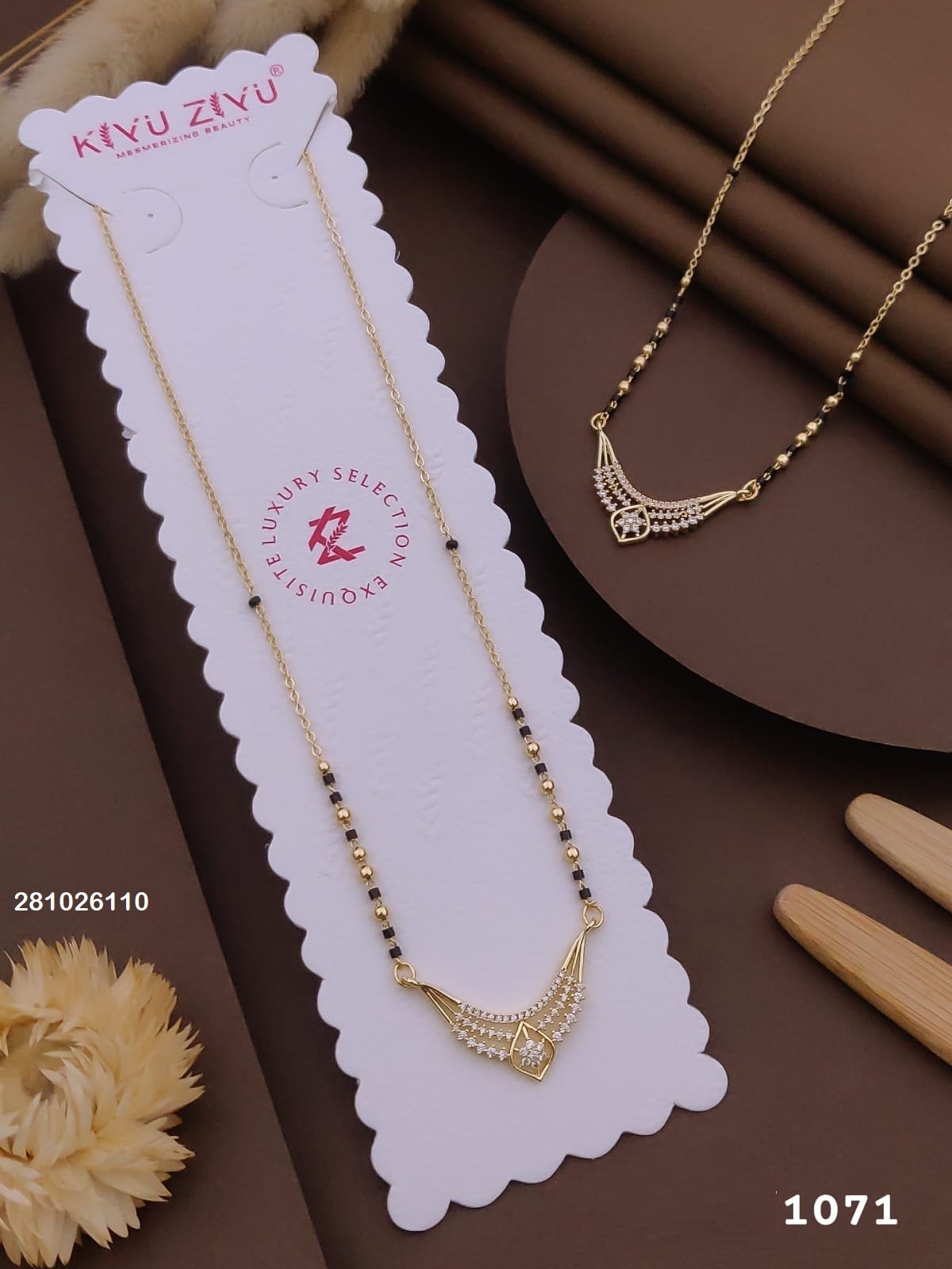 ms 1071.jpeg MS-1071 Anti-Tarnish Imported Mangalsutra from Kiyu Ziyu by Zyra Creation