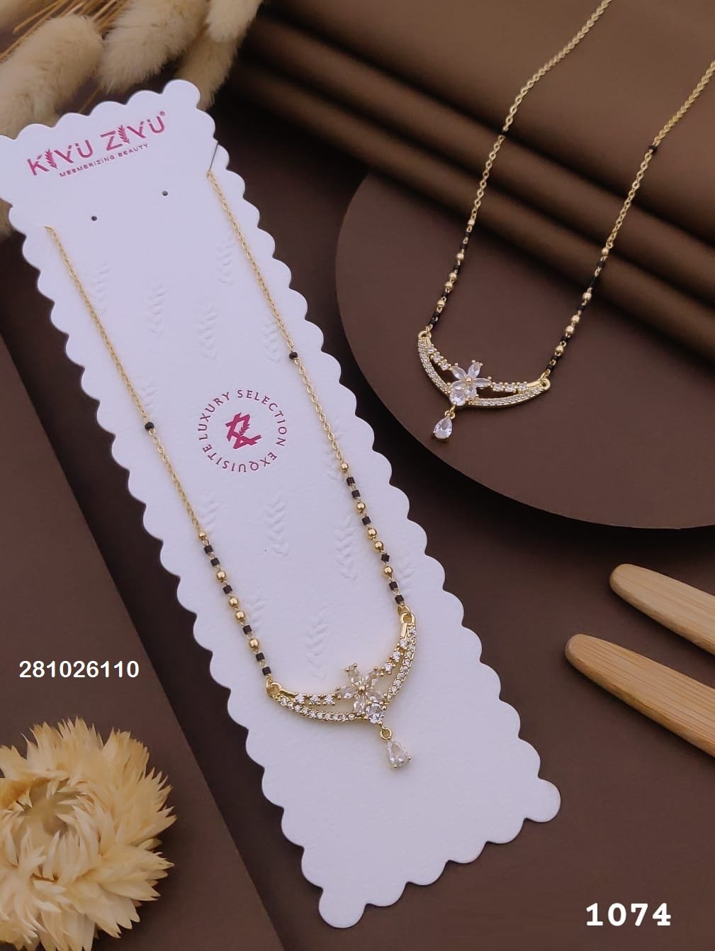 ms 1074.jpeg MS-1074 Anti-Tarnish Imported Mangalsutra from Kiyu Ziyu by Zyra Creation
