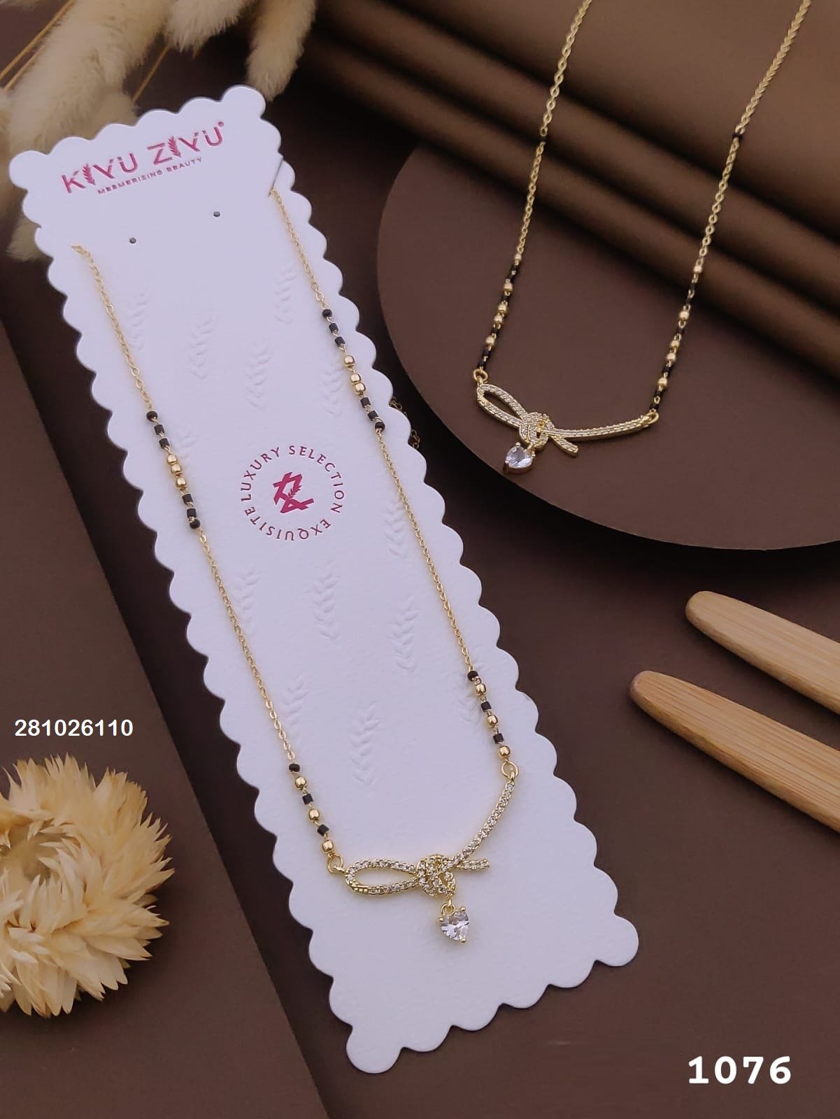 ms 1076.jpeg MS-1076 Anti-Tarnish Imported Mangalsutra from Kiyu Ziyu by Zyra Creation
