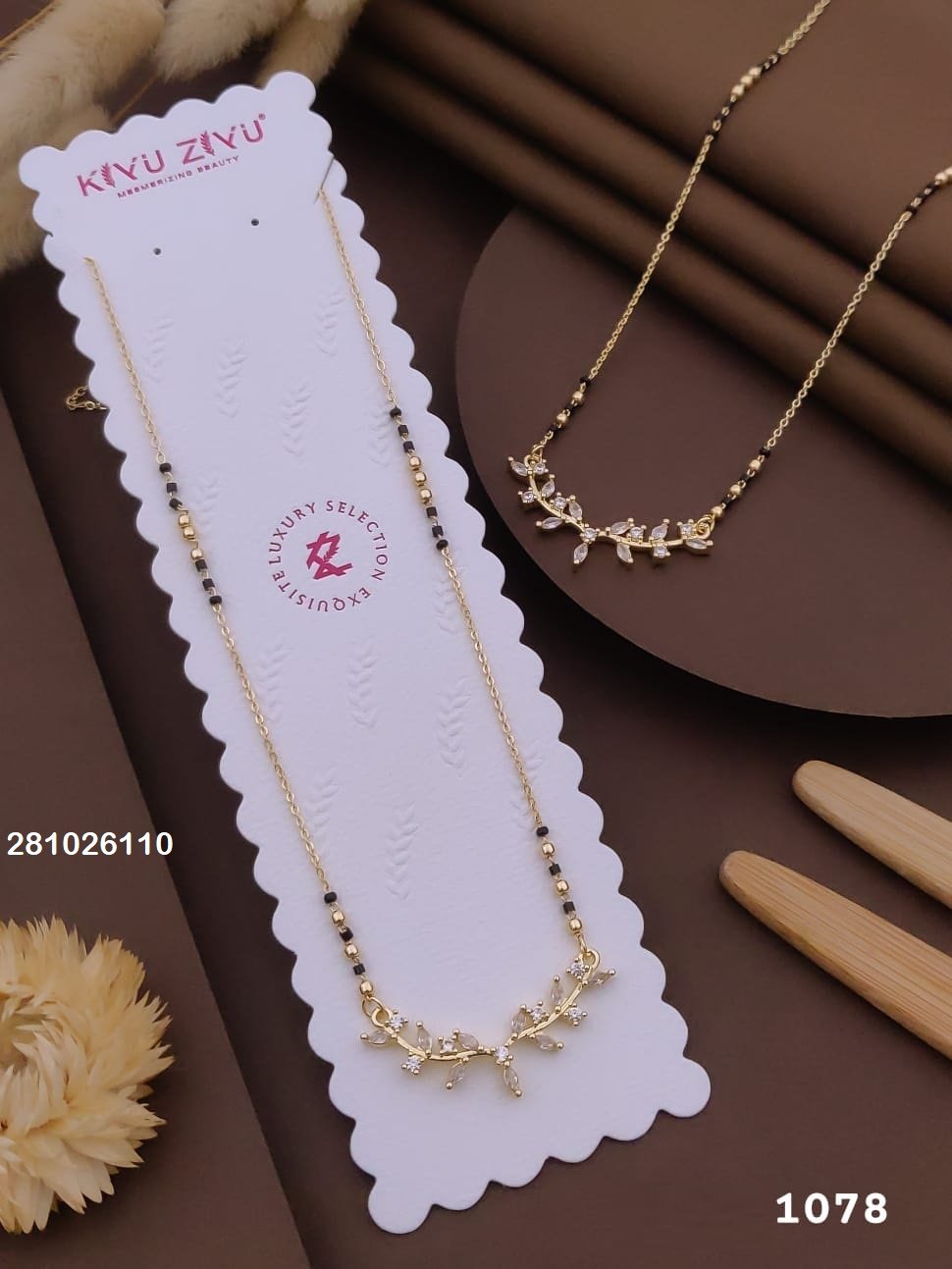 ms 1078.jpeg MS-1078 Anti-Tarnish Imported Mangalsutra from Kiyu Ziyu by Zyra Creation