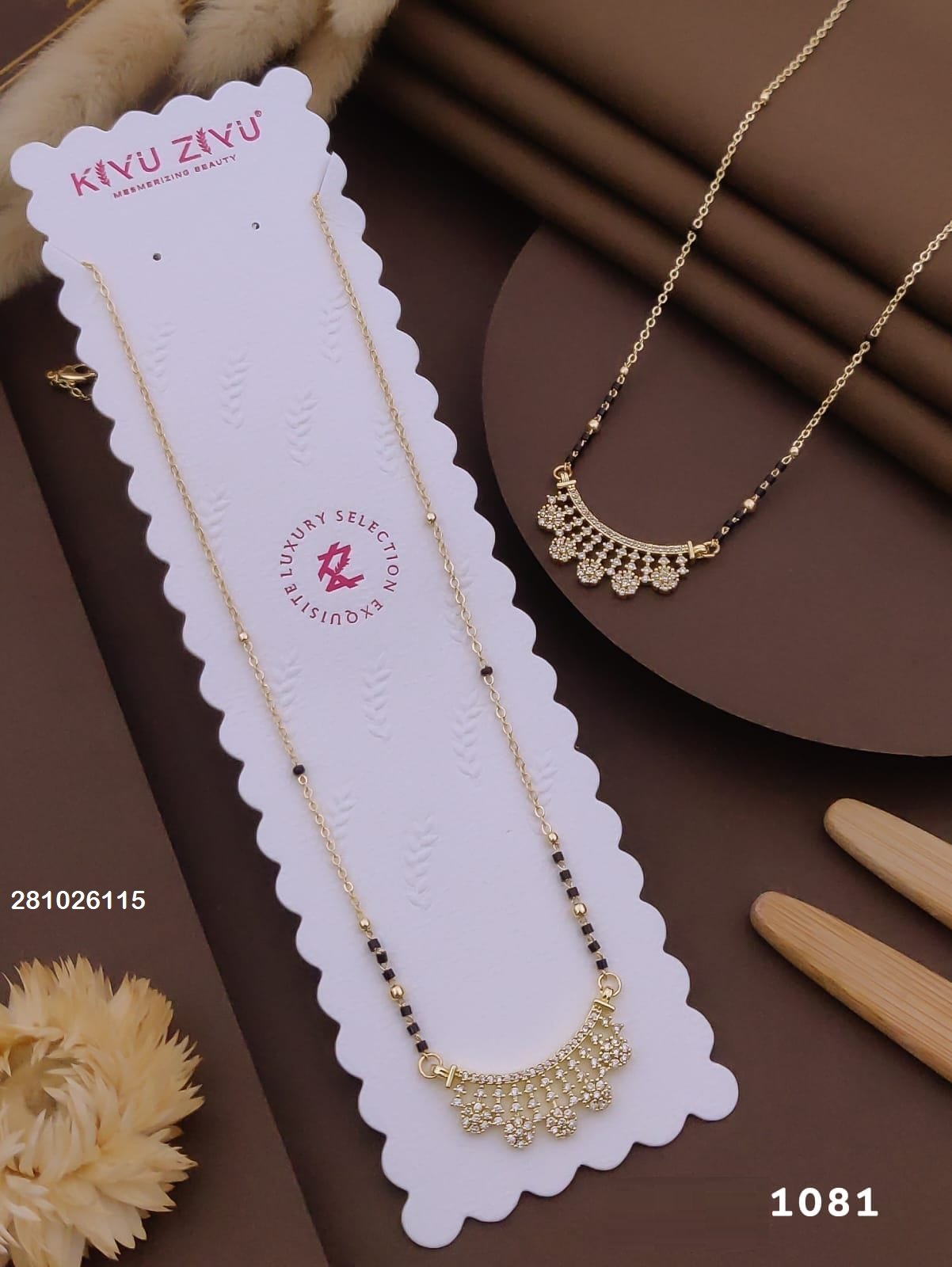 ms 1081.jpeg MS-1081 Anti-Tarnish Imported Mangalsutra from Kiyu Ziyu by Zyra Creation