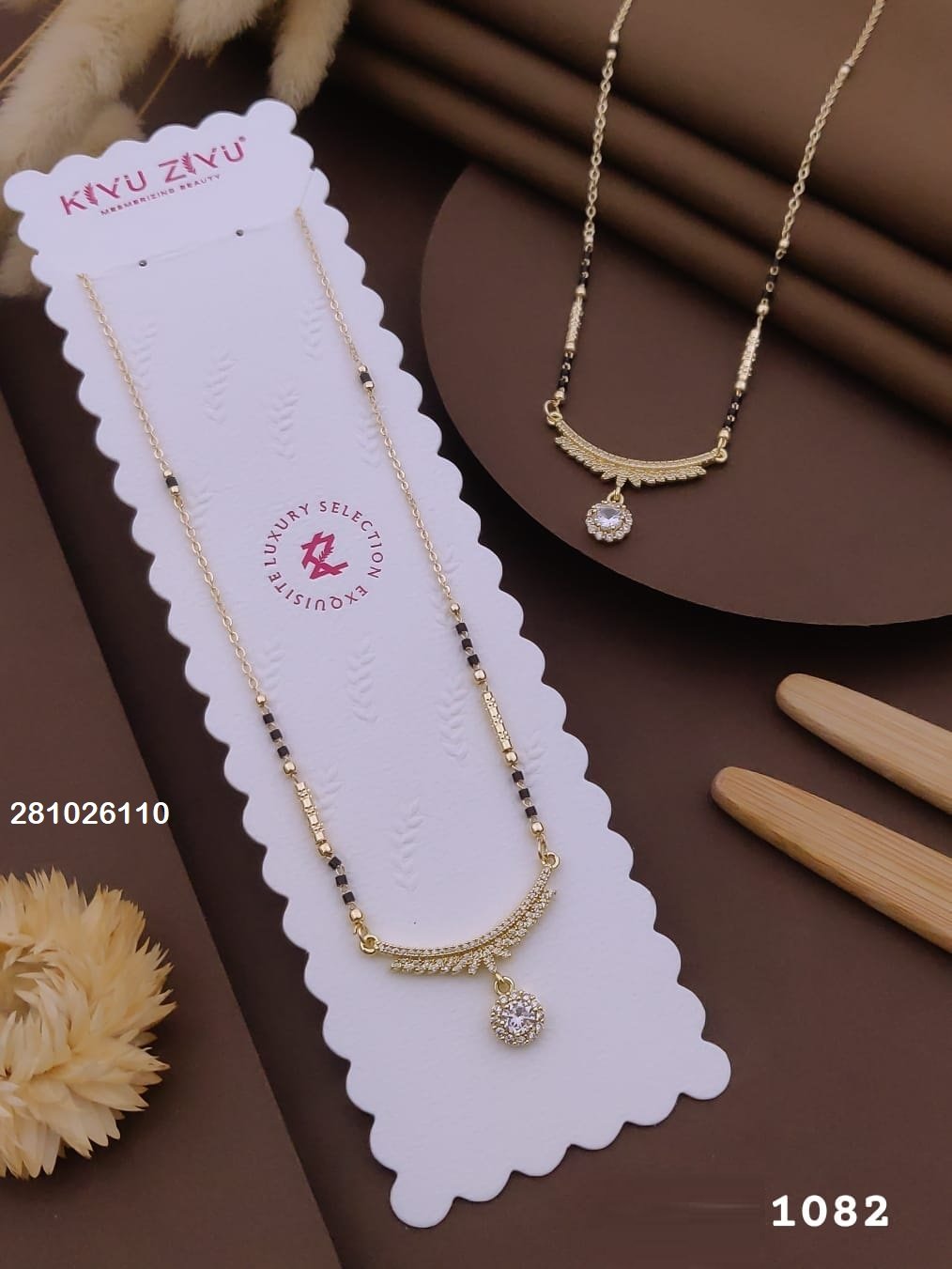 ms 1082.jpeg MS-1082 Anti-Tarnish Imported Mangalsutra from Kiyu Ziyu by Zyra Creation