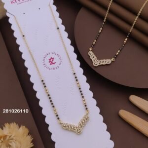 MS-1088 Anti-Tarnish Imported Mangalsutra from Kiyu Ziyu by Zyra Creation