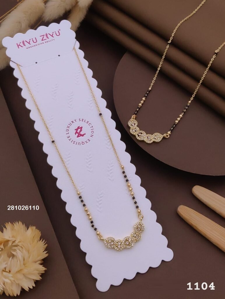 MS-1104 Anti-Tarnish Imported Mangalsutra from Kiyu Ziyu by Zyra Creation