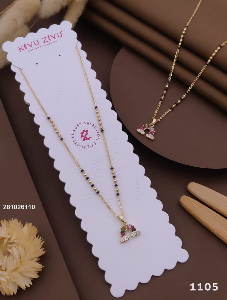 MS-1105 Anti-Tarnish Imported Mangalsutra from Kiyu Ziyu by Zyra Creation