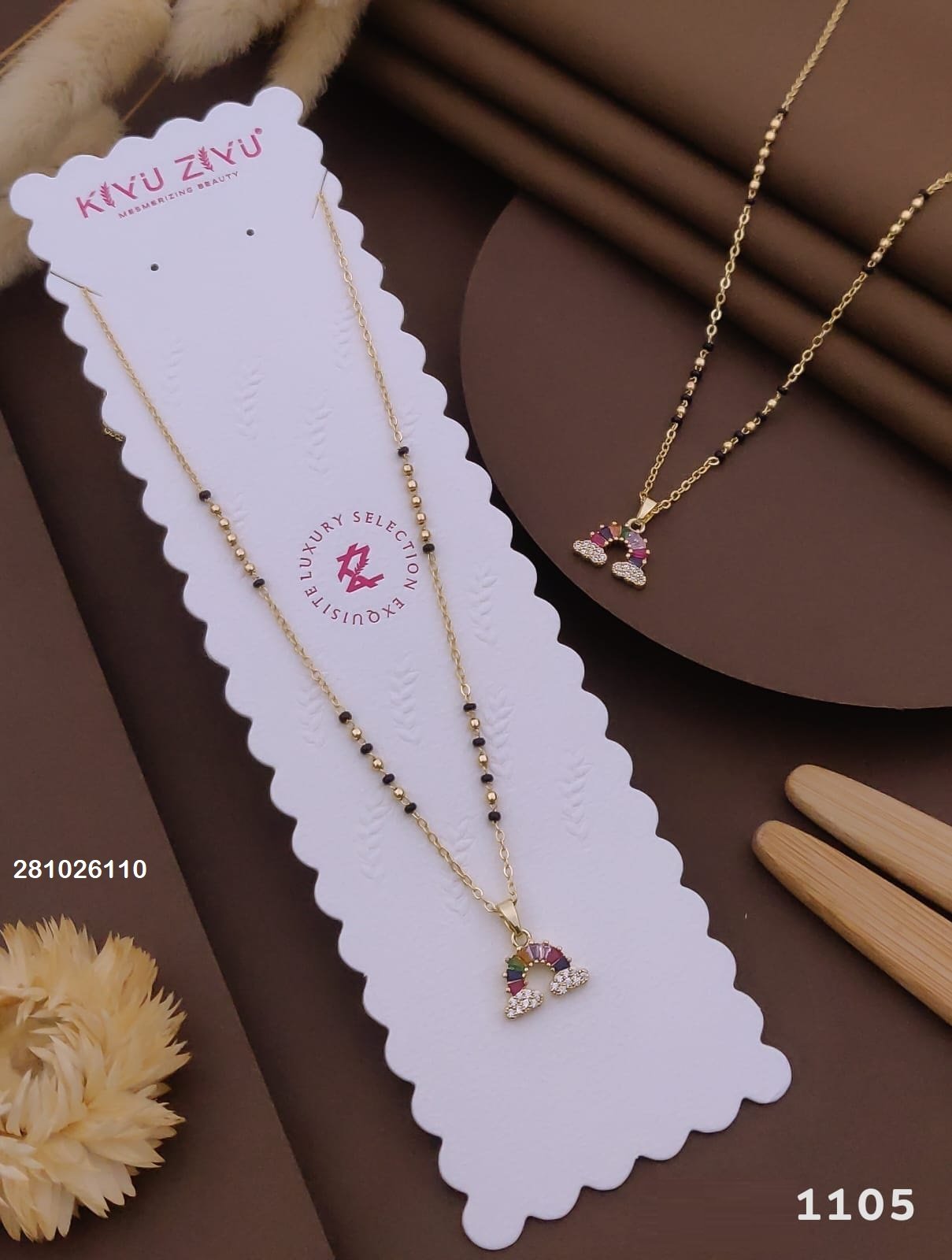 ms 1105.jpeg MS-1105 Anti-Tarnish Imported Mangalsutra from Kiyu Ziyu by Zyra Creation