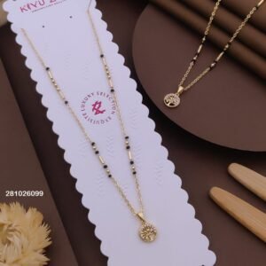 MS-1112 Anti-Tarnish Imported Mangalsutra from Kiyu Ziyu by Zyra Creation