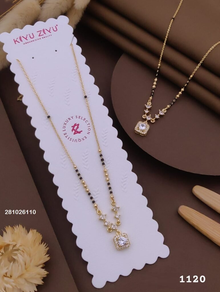 MS-1120 Anti-Tarnish Imported Mangalsutra from Kiyu Ziyu by Zyra Creation