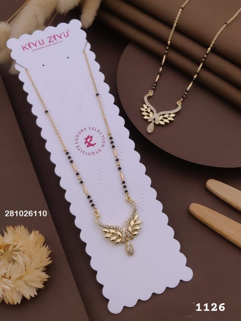 MS-1126 Anti-Tarnish Imported Mangalsutra from Kiyu Ziyu by Zyra Creation