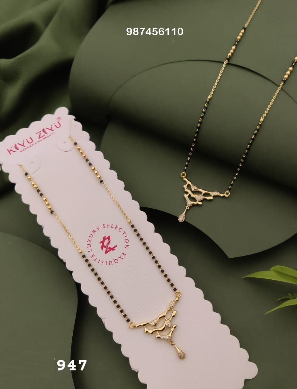 ms 947.jpg MS-947 Anti-Tarnish Imported Mangalsutra from Kiyu Ziyu by Zyra Creation