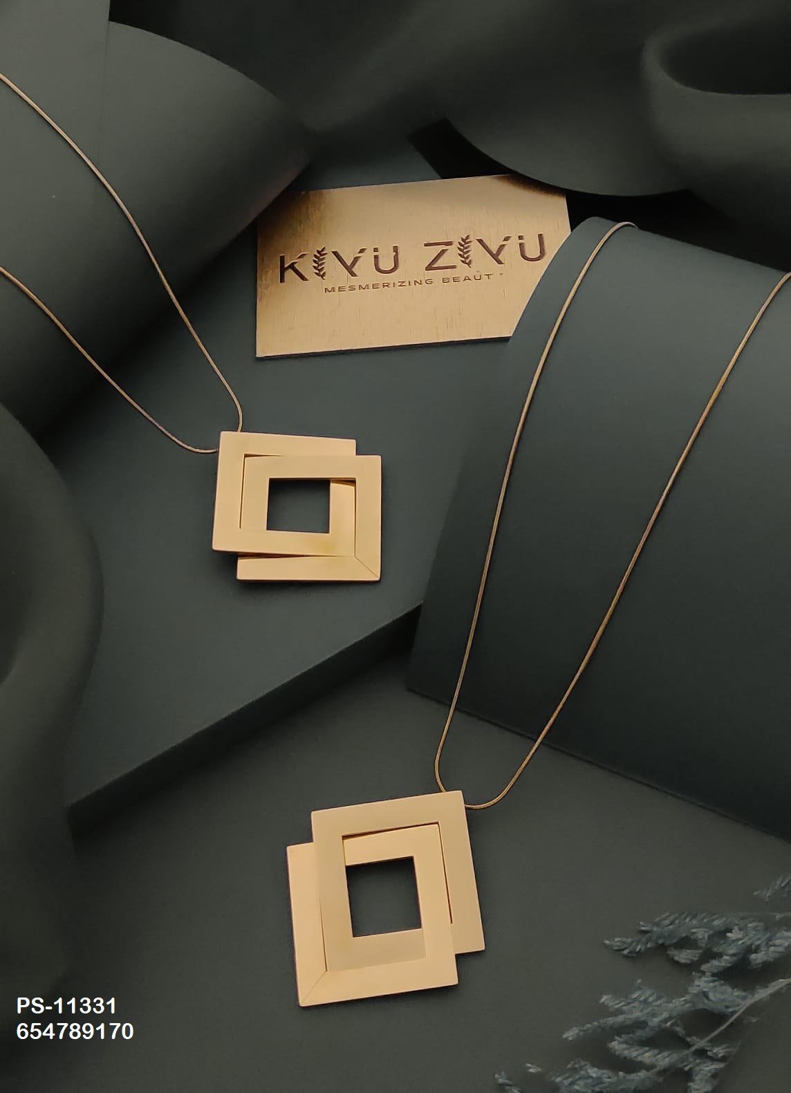 ps 11331.jpg PS-11331 Anti-Tarnish Stainless Steel Western Necklace from Kiyu Ziyu by Zyra Creation