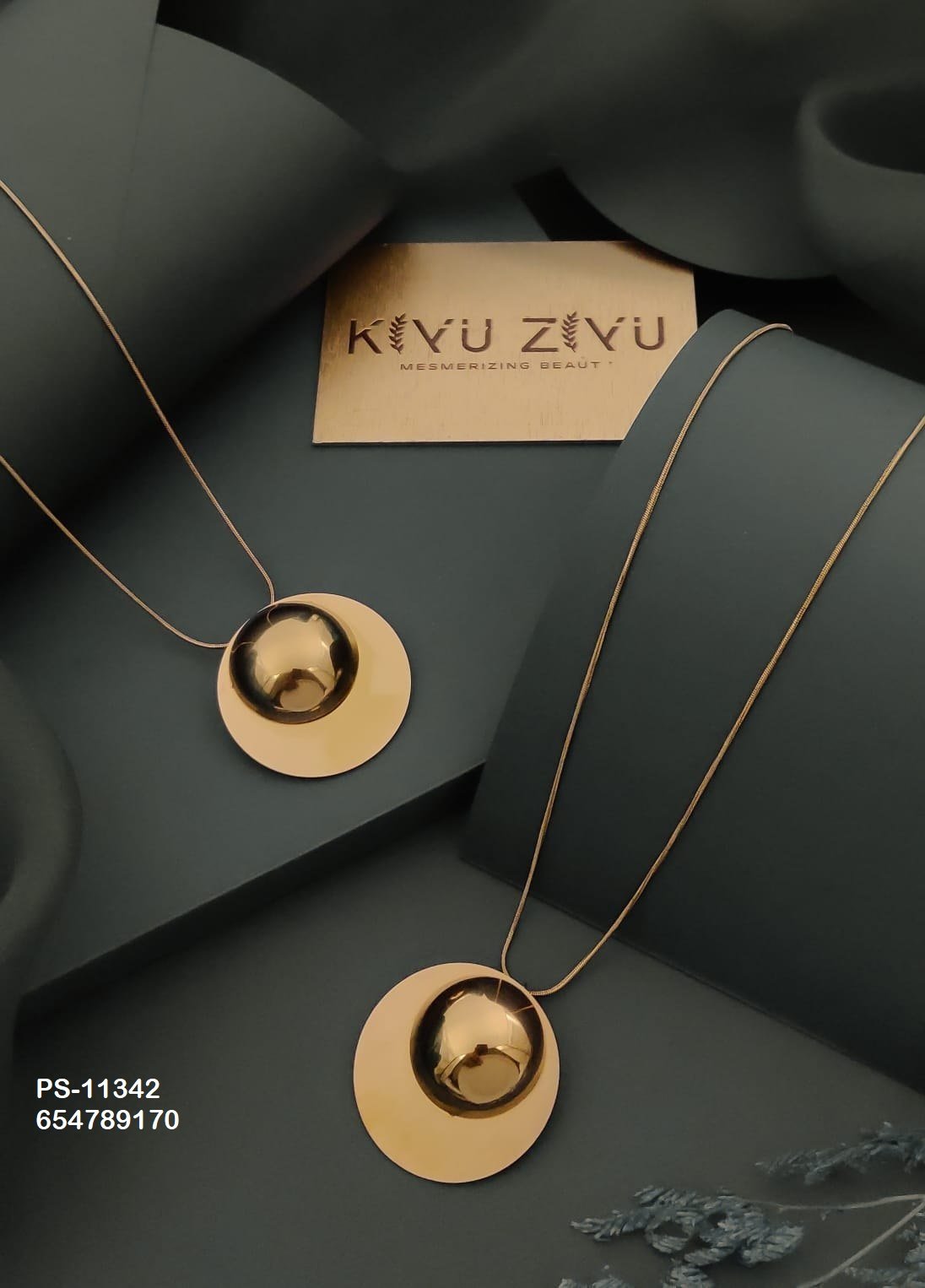 ps 11342.jpg PS-11342 Anti-Tarnish Stainless Steel Western Necklace from Kiyu Ziyu by Zyra Creation