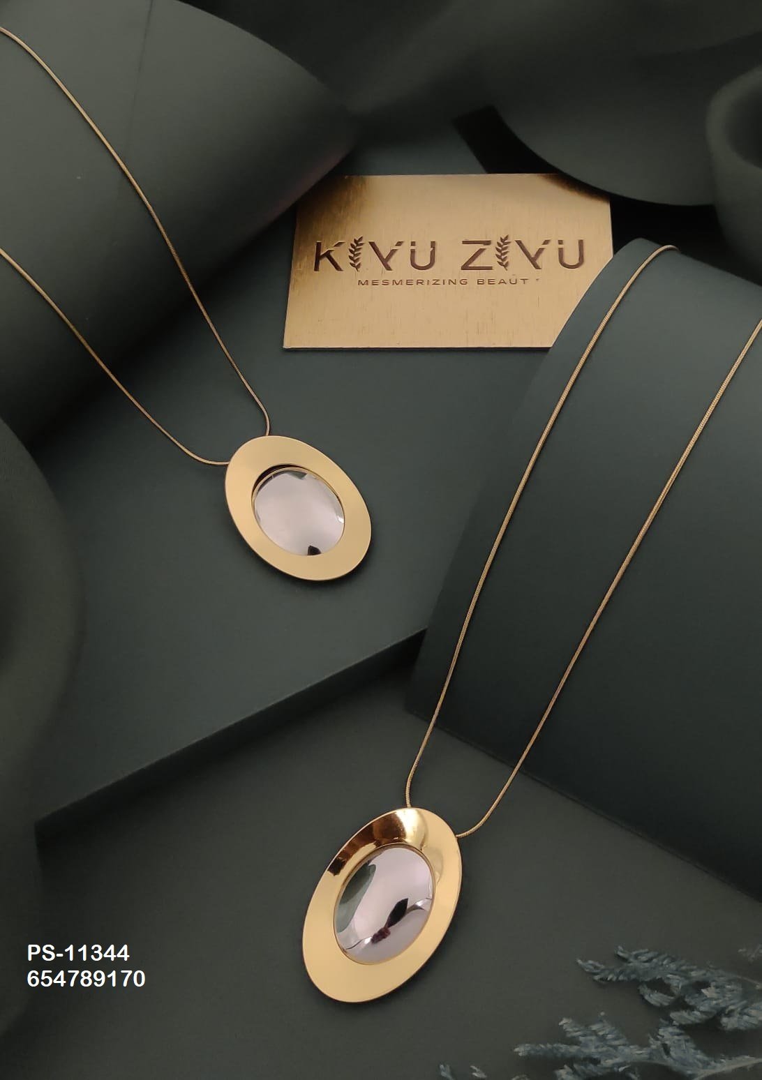 ps 11344.jpg PS-11344 Anti-Tarnish Stainless Steel Western Necklace from Kiyu Ziyu by Zyra Creation