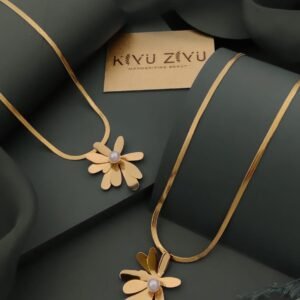 Home PS-11346 Anti-Tarnish Stainless Steel Western Necklace from Kiyu Ziyu by Zyra Creation