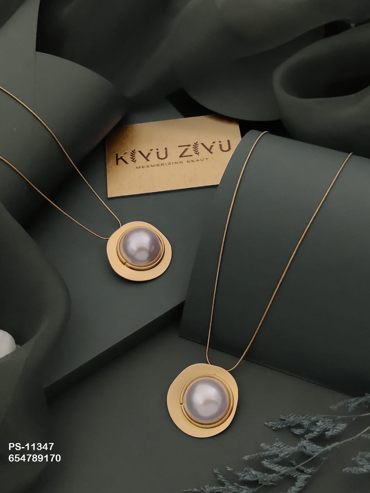 ps 11347.jpg PS-11347 Anti-Tarnish Stainless Steel Western Necklace from Kiyu Ziyu by Zyra Creation