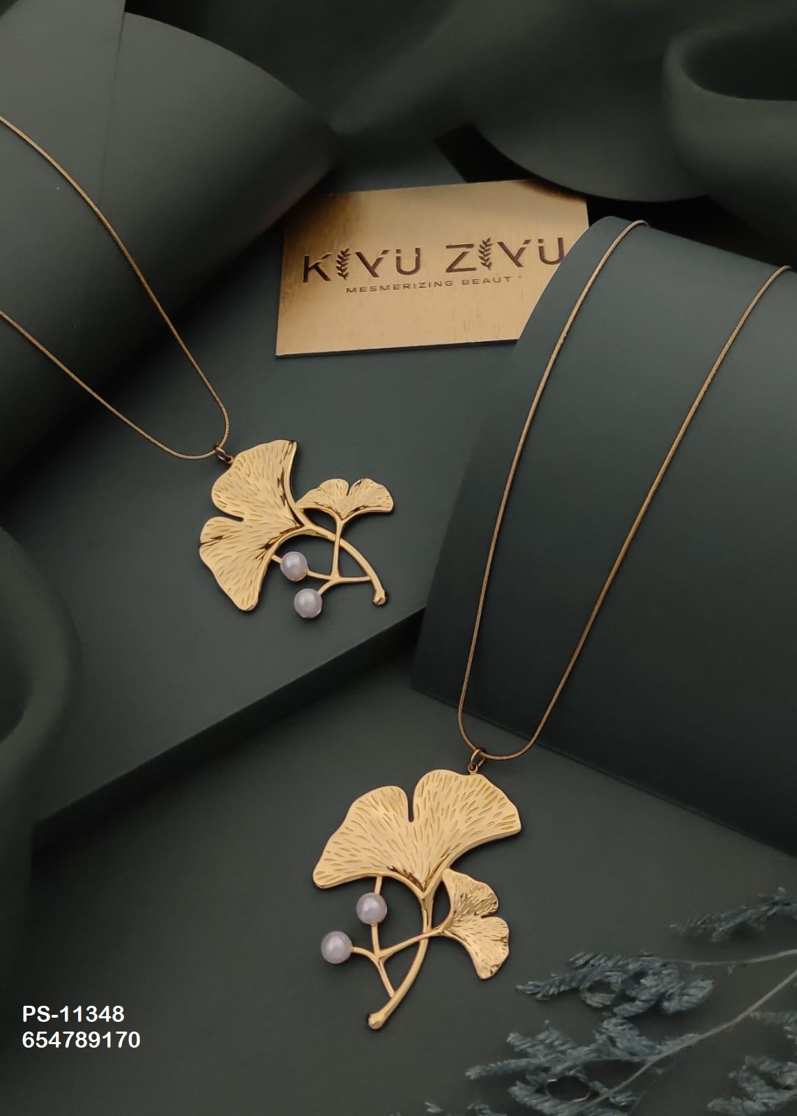 ps 11348.jpg PS-11348 Anti-Tarnish Stainless Steel Western Necklace from Kiyu Ziyu by Zyra Creation