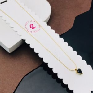 PS-11591 Anti-Tarnish Stainless Steel Necklace Under 99 from Kiyu Ziyu by Zyra Creation