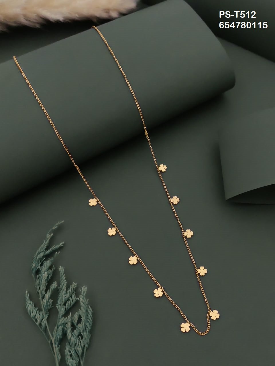 ps t512.jpeg PS-T512 Anti-Tarnish Stainless Steel Necklace from Kiyu Ziyu by Zyra Creation