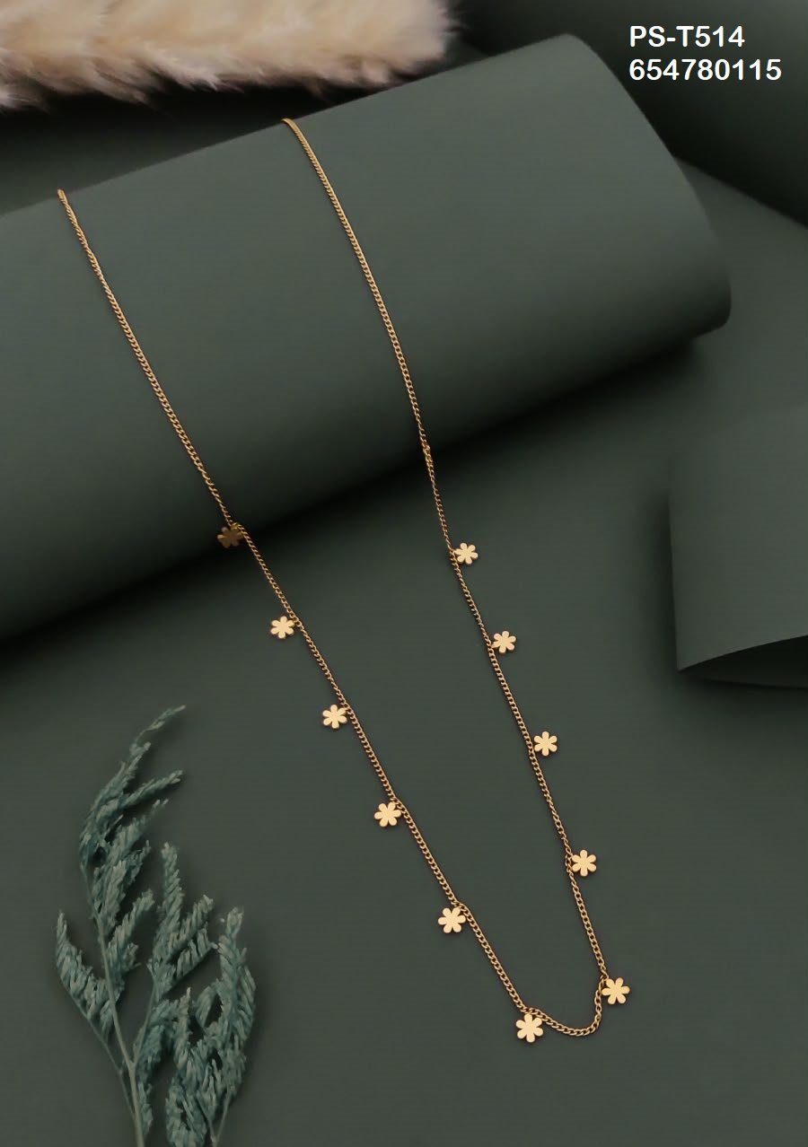 ps t514.jpeg PS-T514 Anti-Tarnish Stainless Steel Necklace from Kiyu Ziyu by Zyra Creation