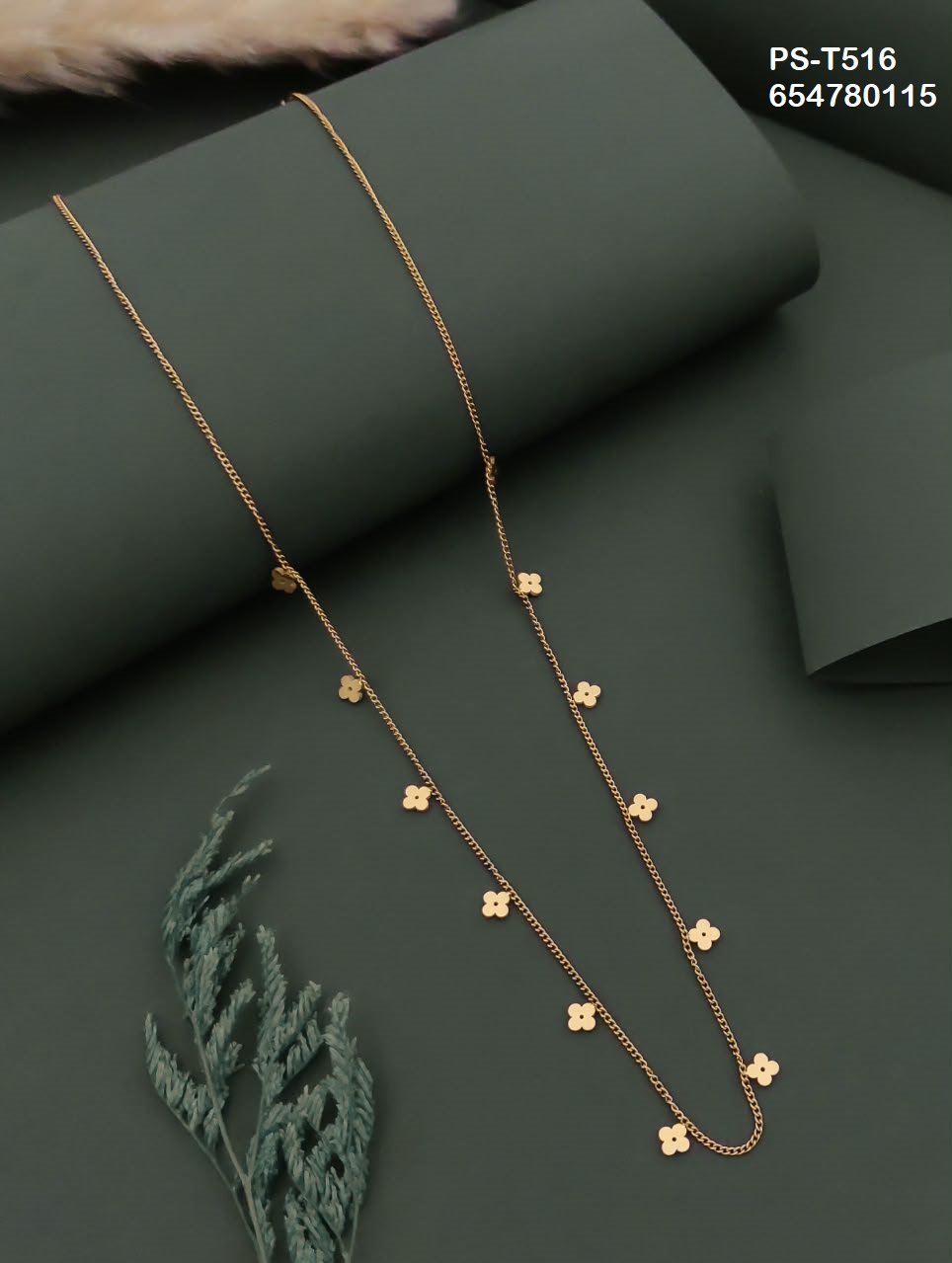 ps t516.jpeg PS-T516 Anti-Tarnish Stainless Steel Necklace from Kiyu Ziyu by Zyra Creation