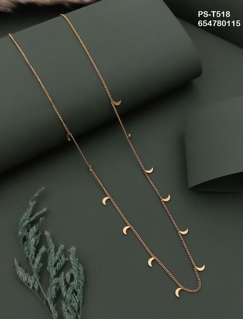 ps t518.jpeg PS-T518 Anti-Tarnish Stainless Steel Necklace from Kiyu Ziyu by Zyra Creation