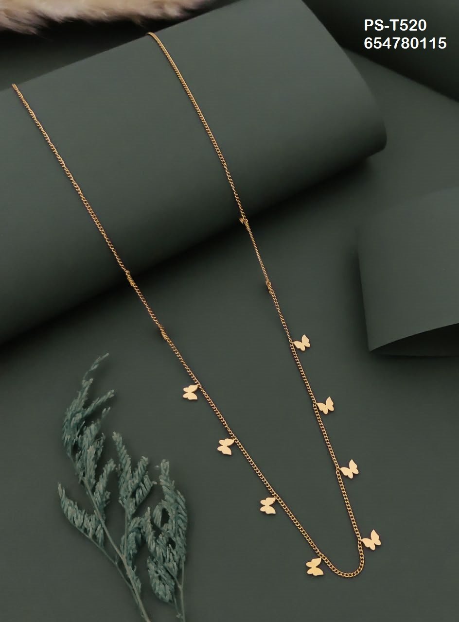 ps t520.jpeg PS-T520 Anti-Tarnish Stainless Steel Necklace from Kiyu Ziyu by Zyra Creation
