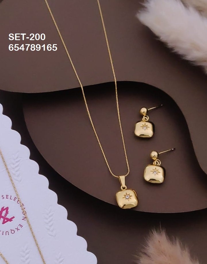 set 200.jpeg SET-200 Anti-Tarnish Stainless Steel Combo Set from Kiyu Ziyu by Zyra Creation