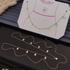 W-142 Anti-Tarnish Stainless Steel Waist Chain from Kiyu Ziyu by Zyra Creation