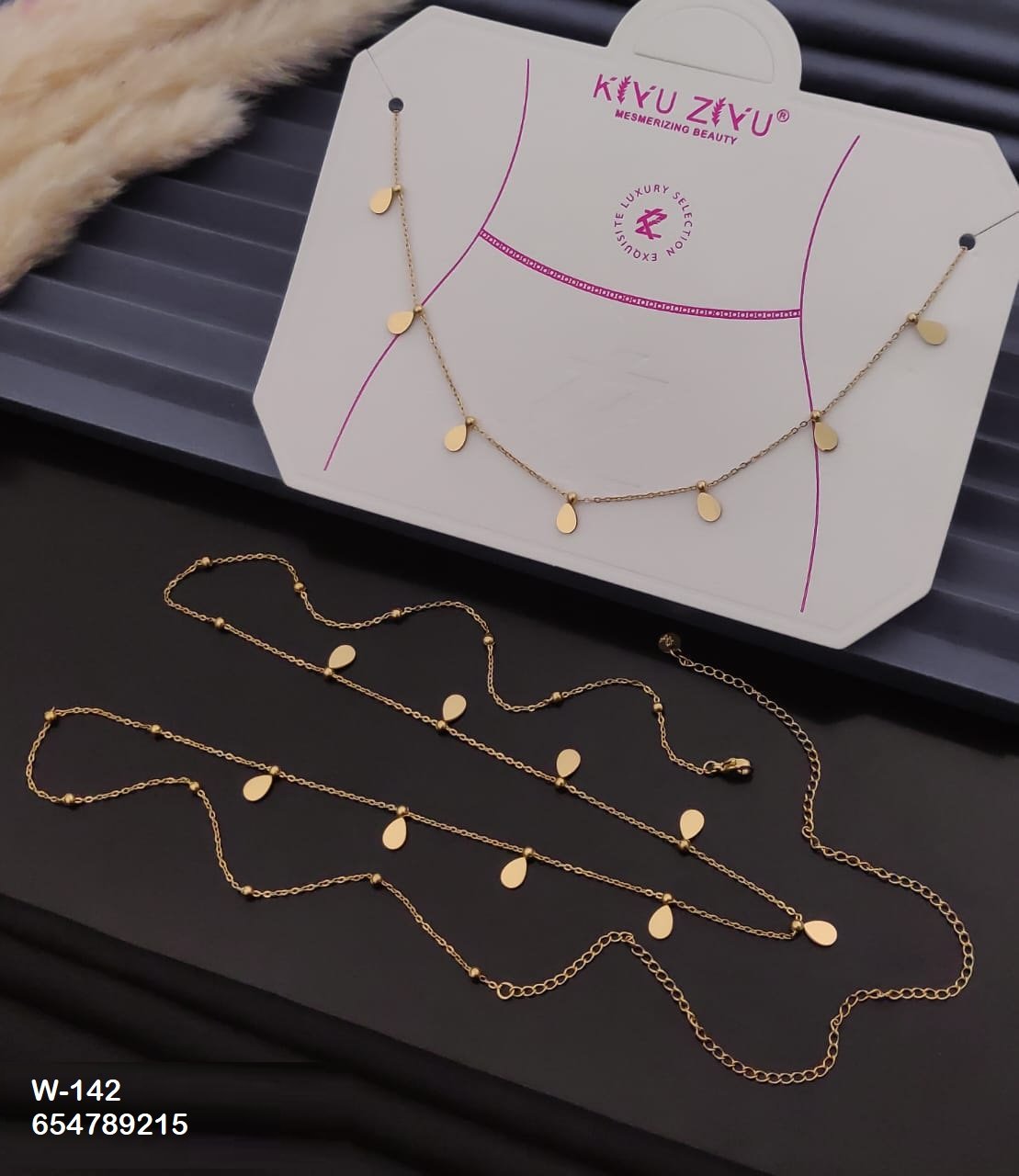 w 142.jpeg W-142 Anti-Tarnish Stainless Steel Waist Chain from Kiyu Ziyu by Zyra Creation
