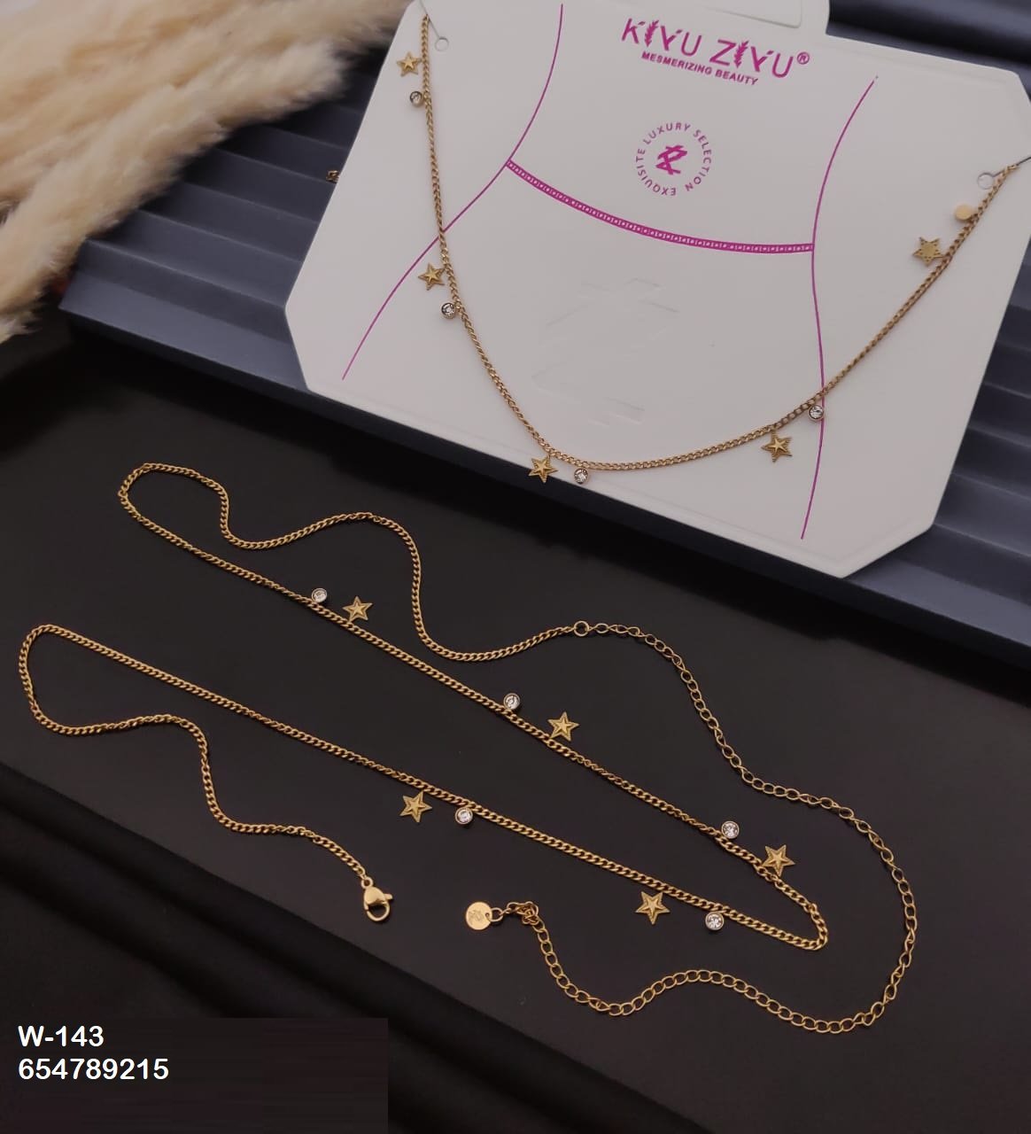 w 143.jpeg W-143 Anti-Tarnish Stainless Steel Waist Chain from Kiyu Ziyu by Zyra Creation