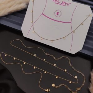 W-144 Anti-Tarnish Stainless Steel Waist Chain from Kiyu Ziyu by Zyra Creation