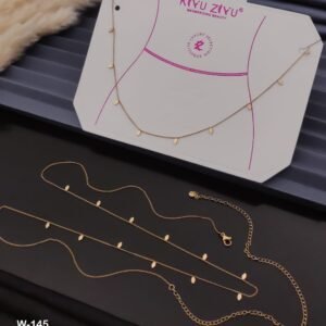 W-145 Anti-Tarnish Stainless Steel Waist Chain from Kiyu Ziyu by Zyra Creation
