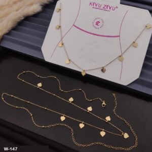 W-147 Anti-Tarnish Stainless Steel Waist Chain from Kiyu Ziyu by Zyra Creation