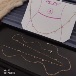 W-155 Anti-Tarnish Stainless Steel Waist Chain from Kiyu Ziyu by Zyra Creation
