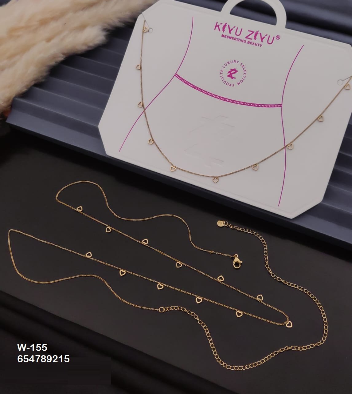 w 155.jpeg W-155 Anti-Tarnish Stainless Steel Waist Chain from Kiyu Ziyu by Zyra Creation