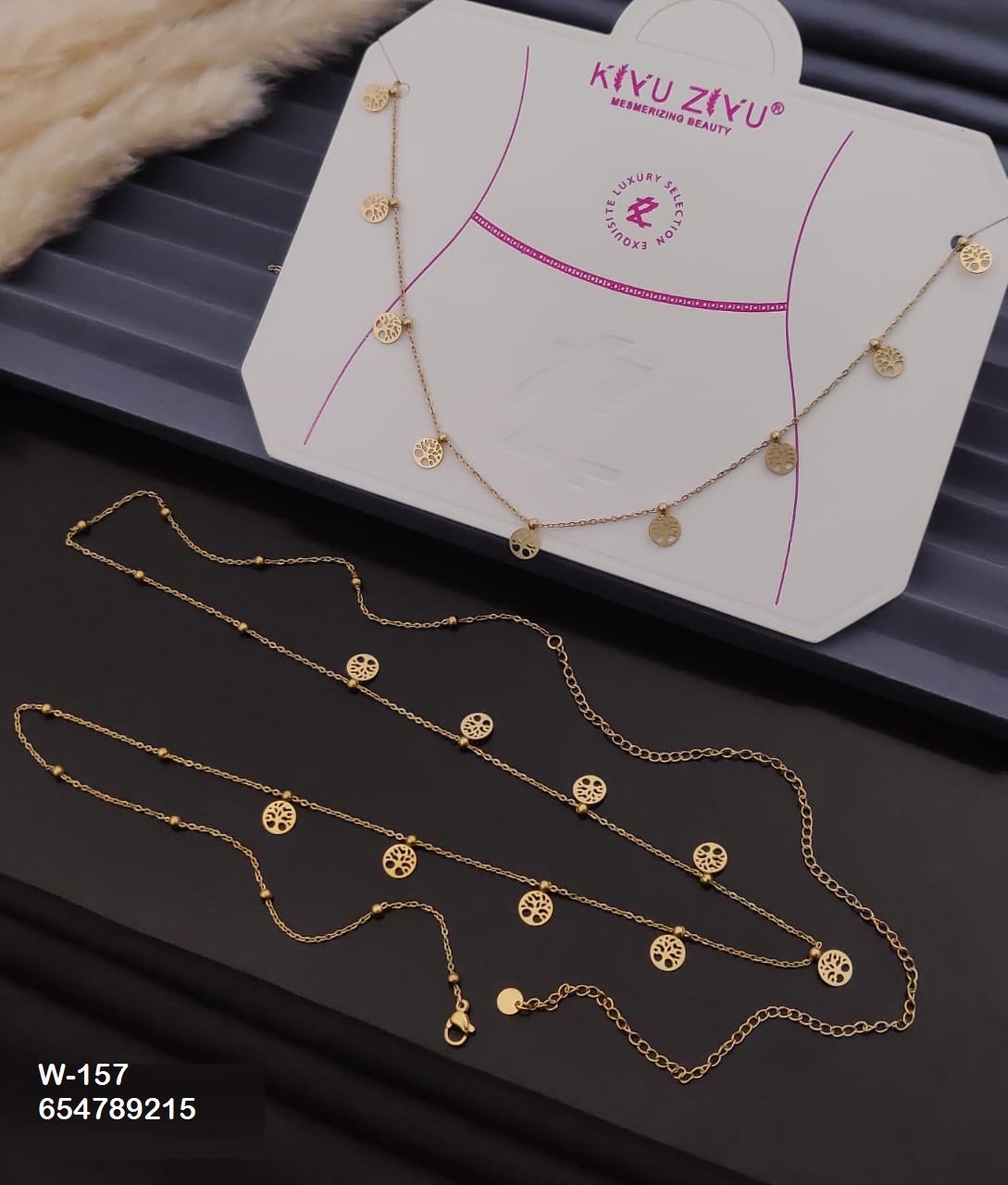 w 157.jpeg W-157 Anti-Tarnish Stainless Steel Waist Chain from Kiyu Ziyu by Zyra Creation