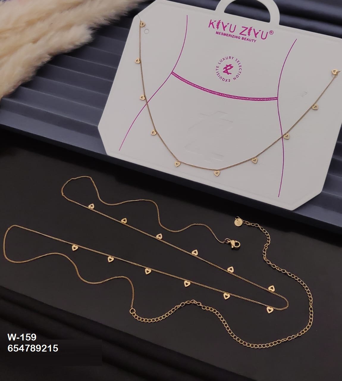 w 159.jpeg W-159 Anti-Tarnish Stainless Steel Waist Chain from Kiyu Ziyu by Zyra Creation