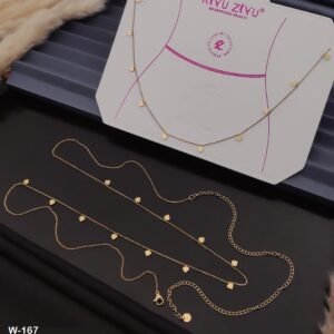 W-167 Anti-Tarnish Stainless Steel Waist Chain from Kiyu Ziyu by Zyra Creation