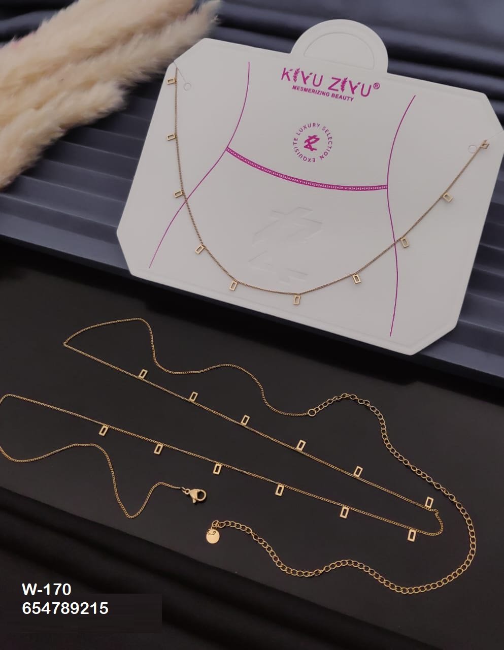 w 170.jpeg W-170 Anti-Tarnish Stainless Steel Waist Chain from Kiyu Ziyu by Zyra Creation