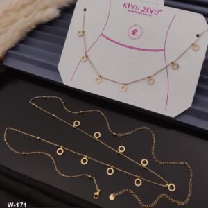 W-171 Anti-Tarnish Stainless Steel Waist Chain from Kiyu Ziyu by Zyra Creation