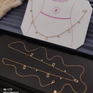 W-172 Anti-Tarnish Stainless Steel Waist Chain from Kiyu Ziyu by Zyra Creation