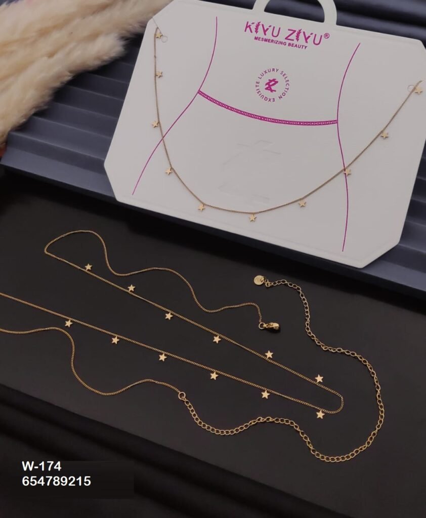 W-174 Anti-Tarnish Stainless Steel Waist Chain from Kiyu Ziyu by Zyra Creation