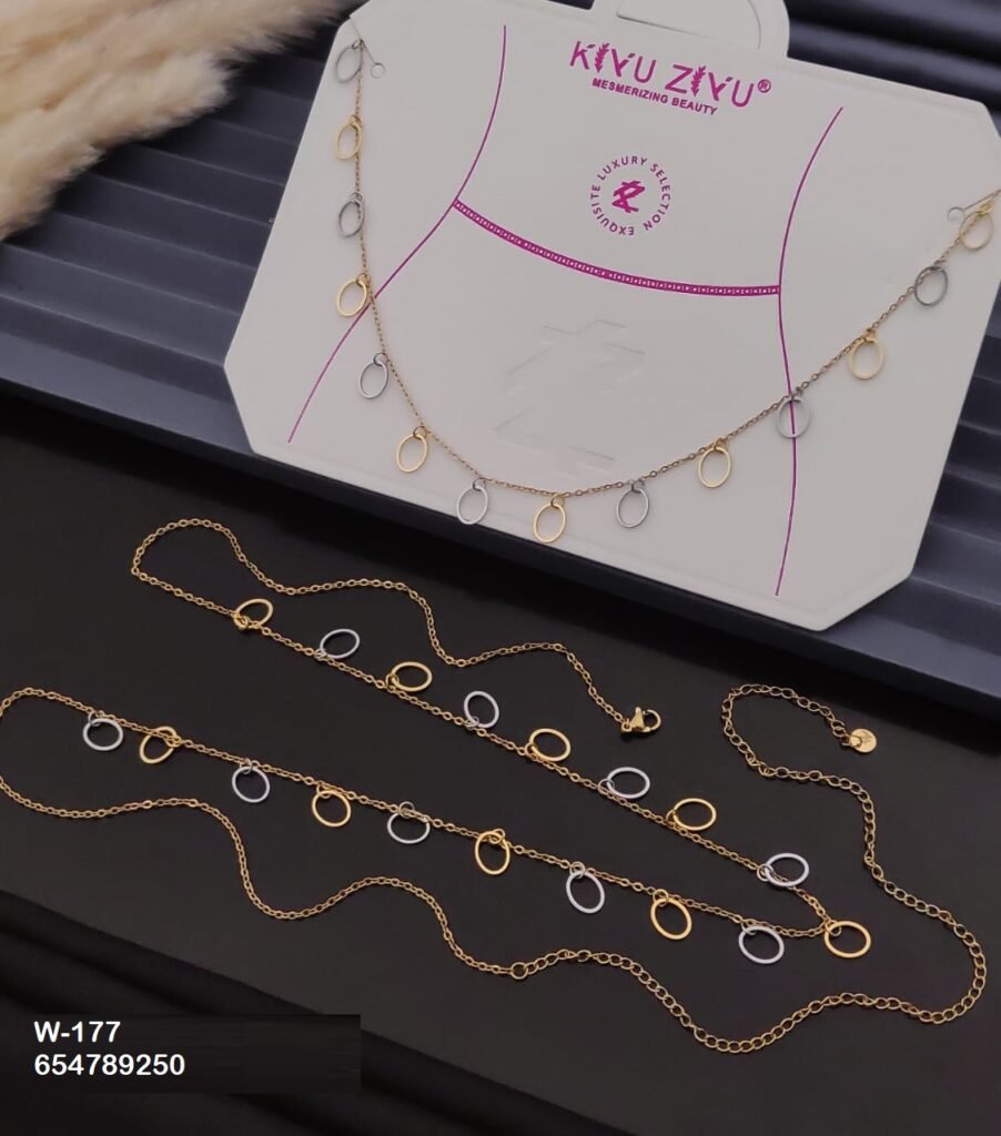 W-177 Anti-Tarnish Stainless Steel Waist Chain from Kiyu Ziyu by Zyra Creation
