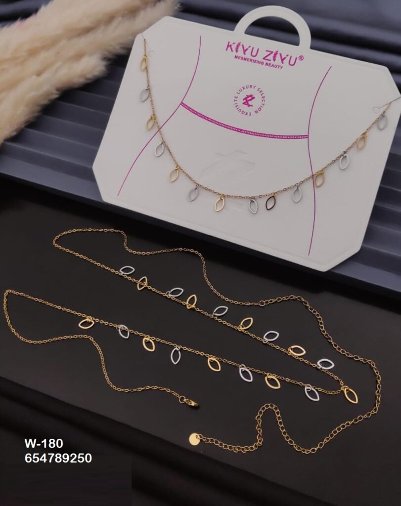 W-180 Anti-Tarnish Stainless Steel Waist Chain from Kiyu Ziyu by Zyra Creation