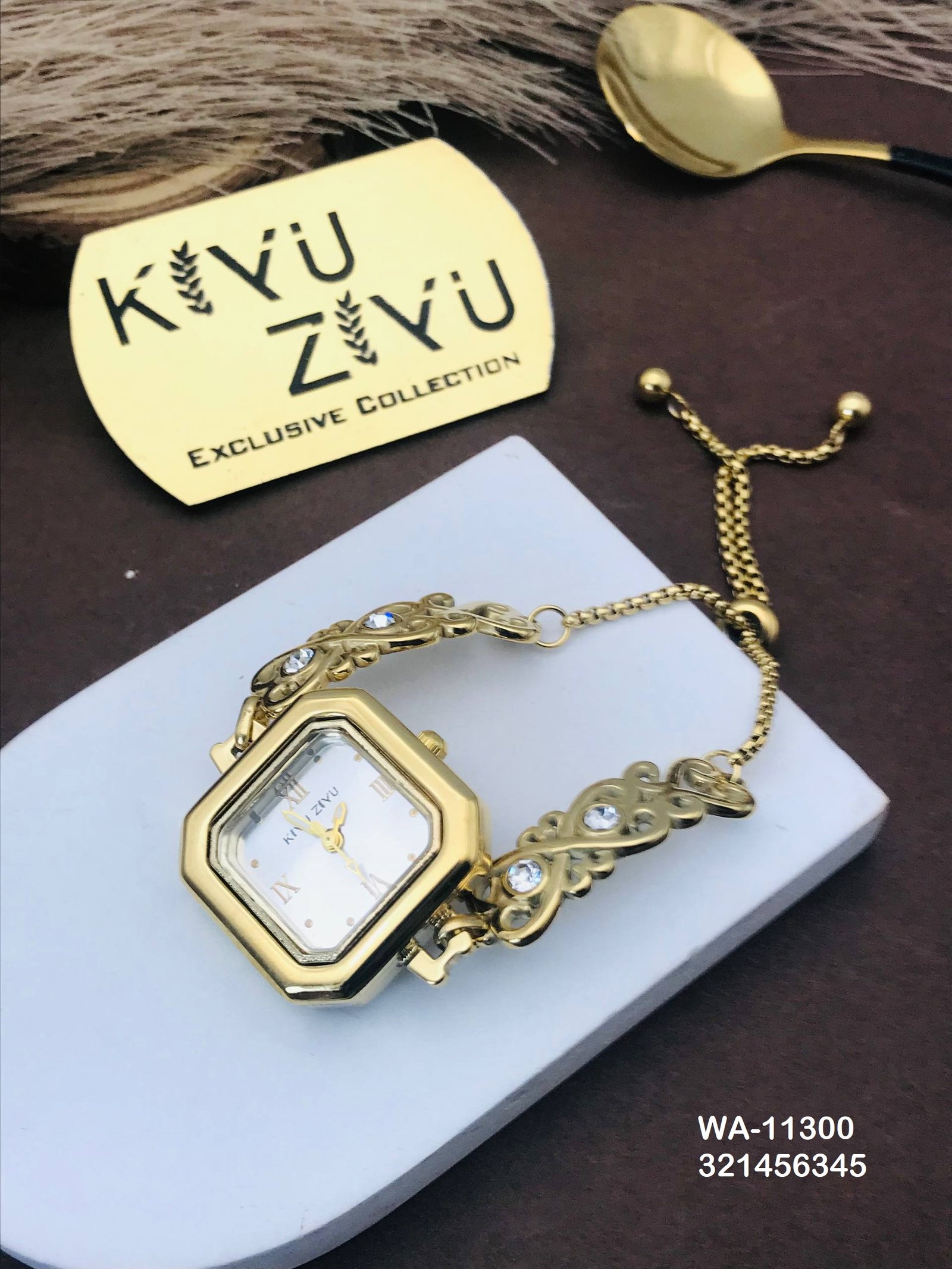 wa 11300.jpg WA-11300 Anti-Tarnish Imported Watches from Kiyu Ziyu by Zyra Creation